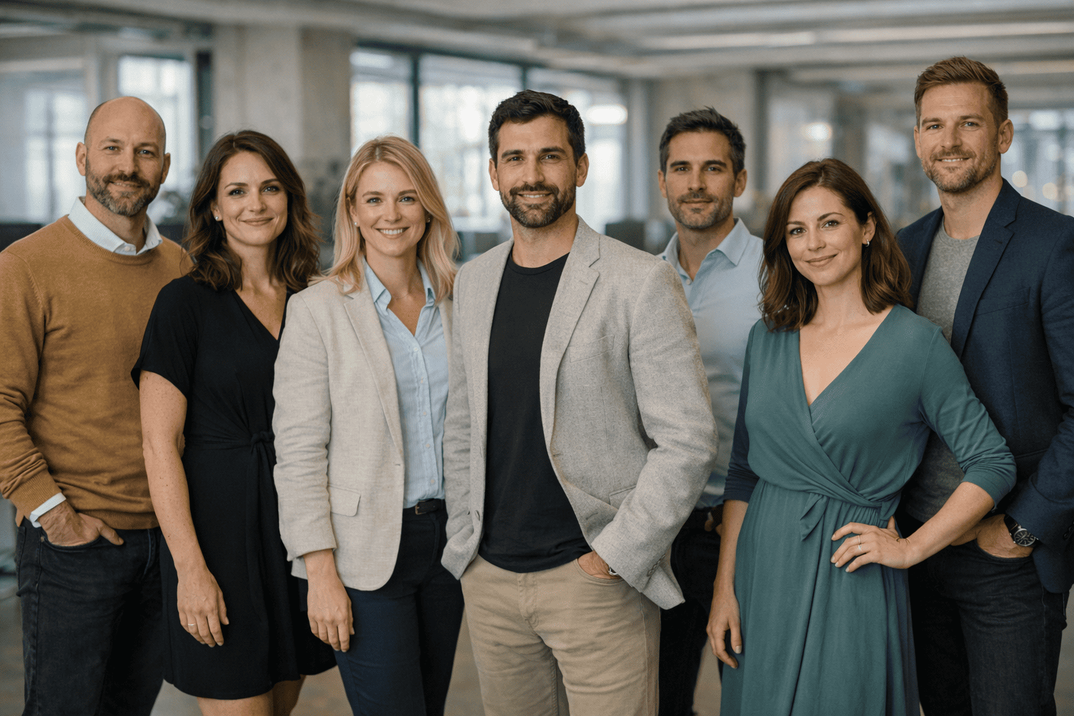 Team working on AI trading platform — Sentiero Dexlink